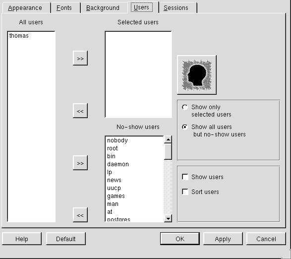 kdm configuration